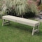Highwood Usa 5ft Weatherly Picnic Bench Outdoor Furniture for Patio, Backyard, Garden AD-BENN3-WAE - alternate 3